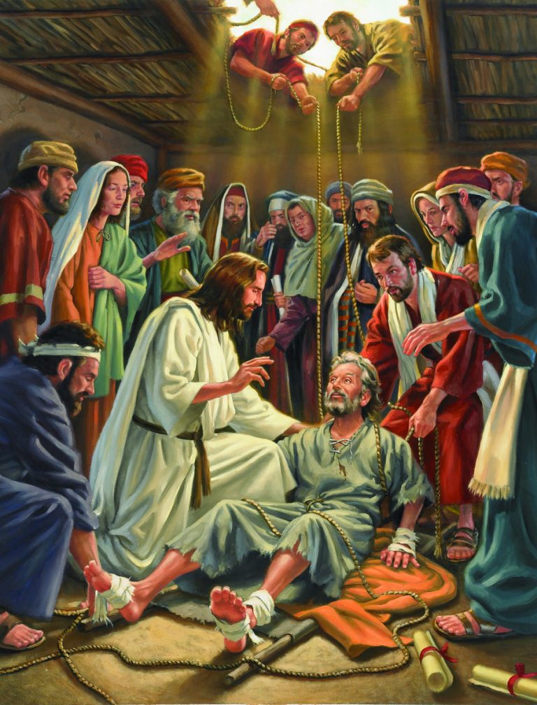 jesus said visit the sick